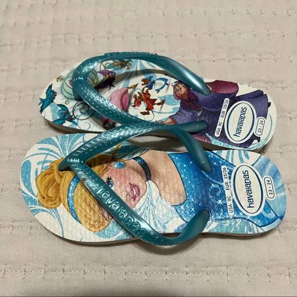 Havaianas Disney Princess  size 9C - Picture 3 of 5